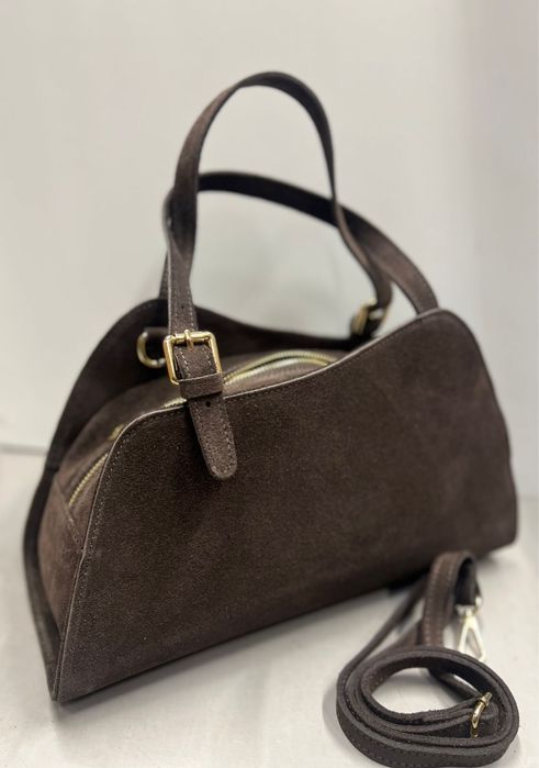 Geanta Piele Intoarsa Dama 2 buzunare