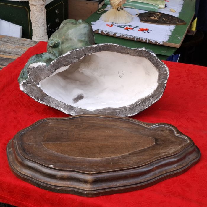 Sculptură, statuetă veche, WW1, anul 1915