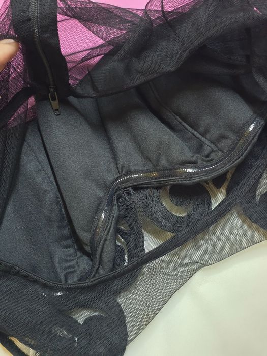 Официална рокля с дантела - S