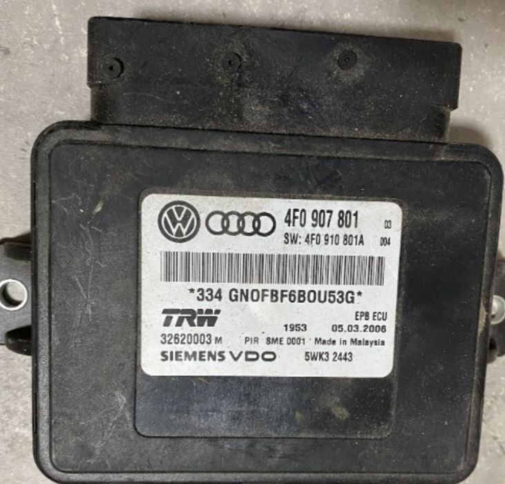 Vand calculator / modul frana de mana Audi a6 c6 A8 4F0 907 279