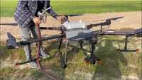 Обработка полей, опрыскивание с помощью дронов. 6000тг га