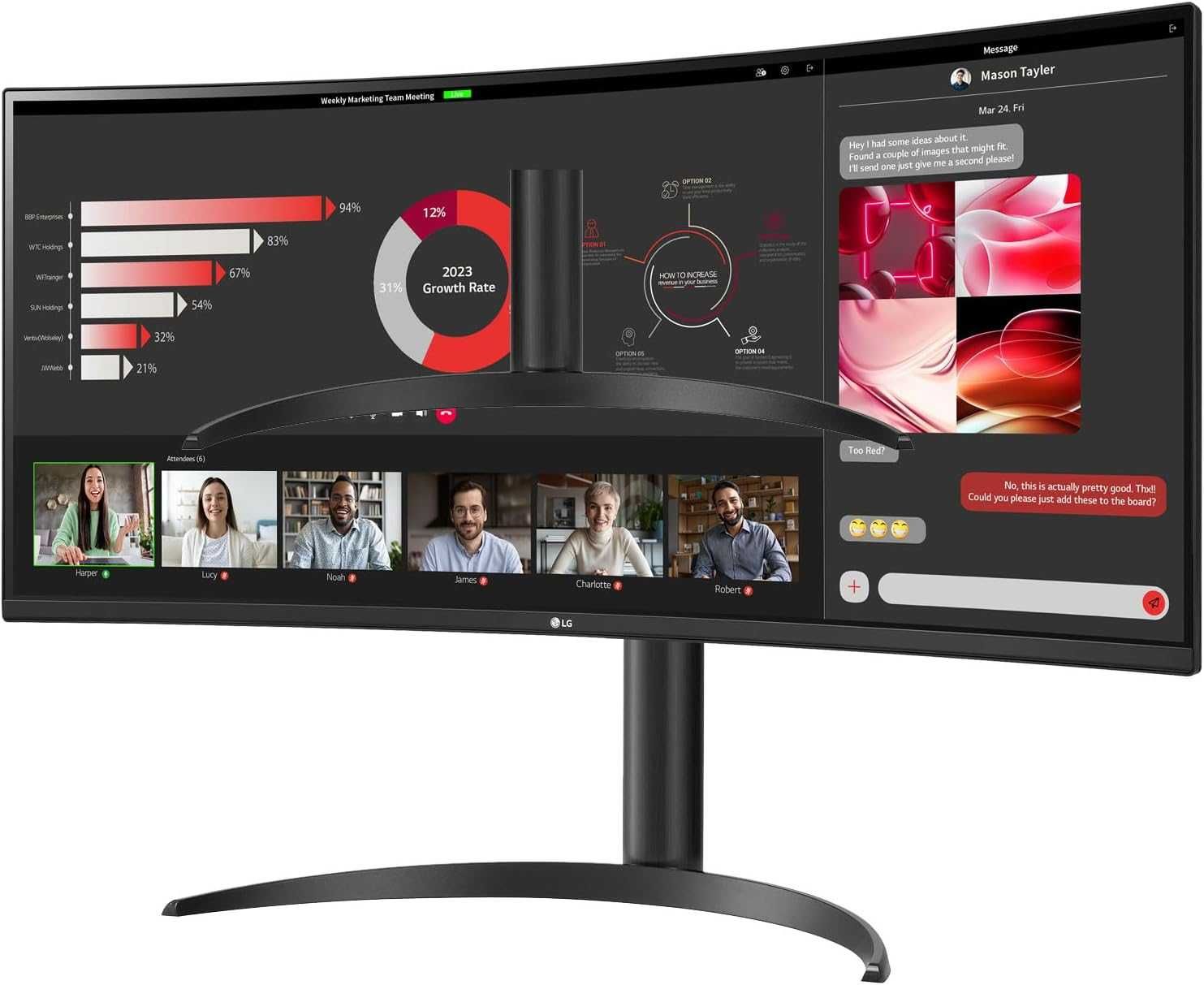 [НОВЫЙ] Монитор LG 34WR55QC 3K 100Hz CURVED