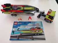 Lego City 60254 Transportator bărci de curse