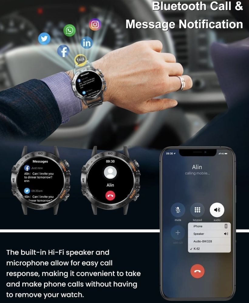 Smart Watch barbatesc