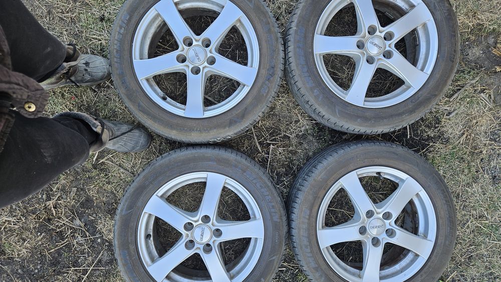 Джанти 16 5х108 с гуми 205 55 16 мишелин