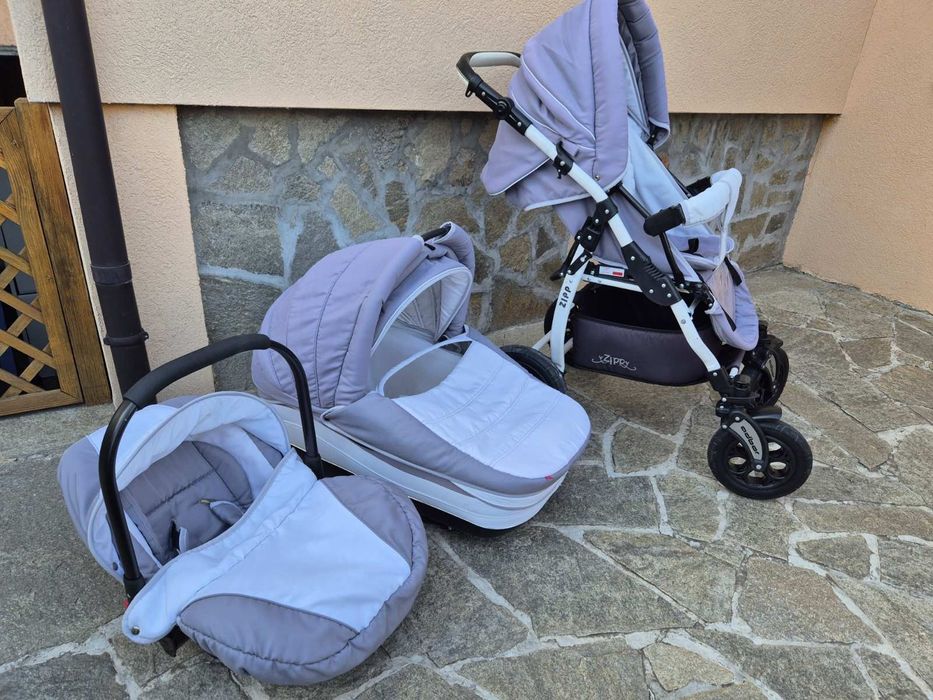 Бебешка количка ZIPP 3в1.