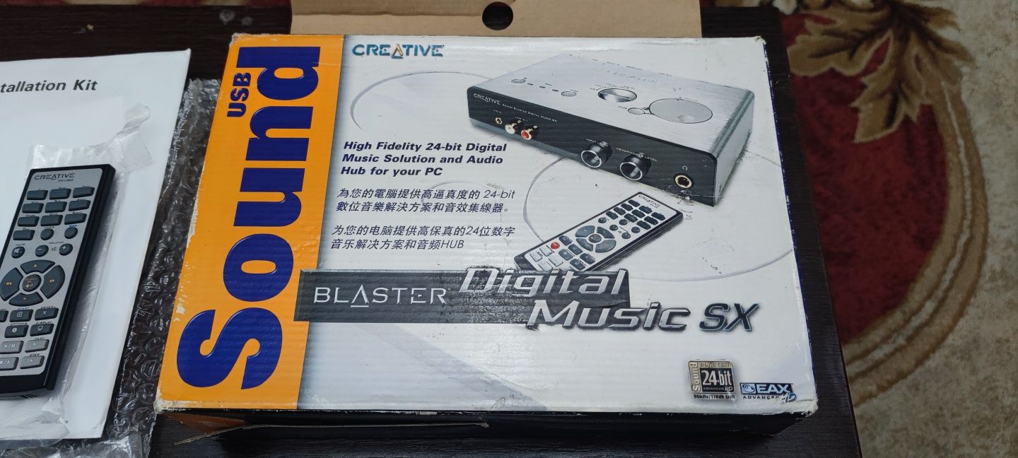 Placă de sunet Creative Sound Blaster Digital Music SX USB 24 Biți