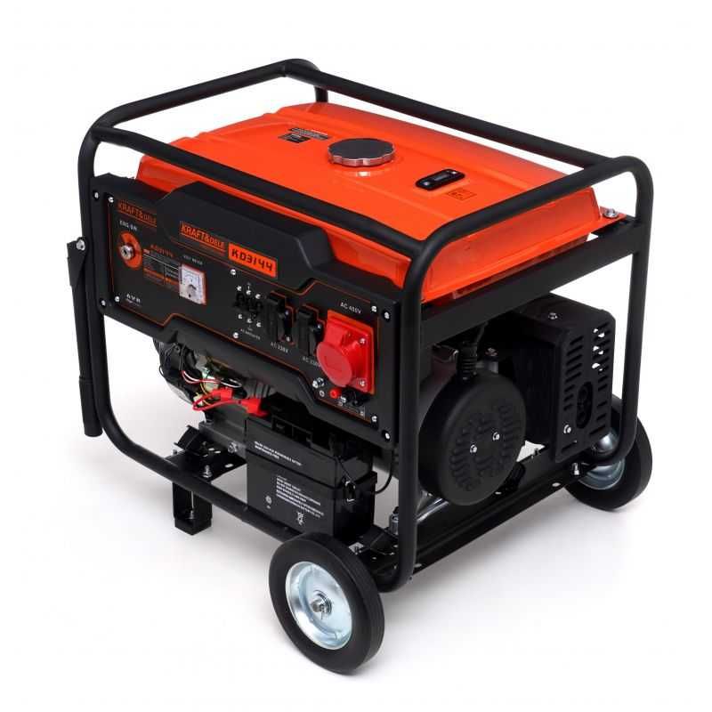 Generator 7kW 230V 380V 12V+pornire cheie+manere roti 15CP (KD3144)