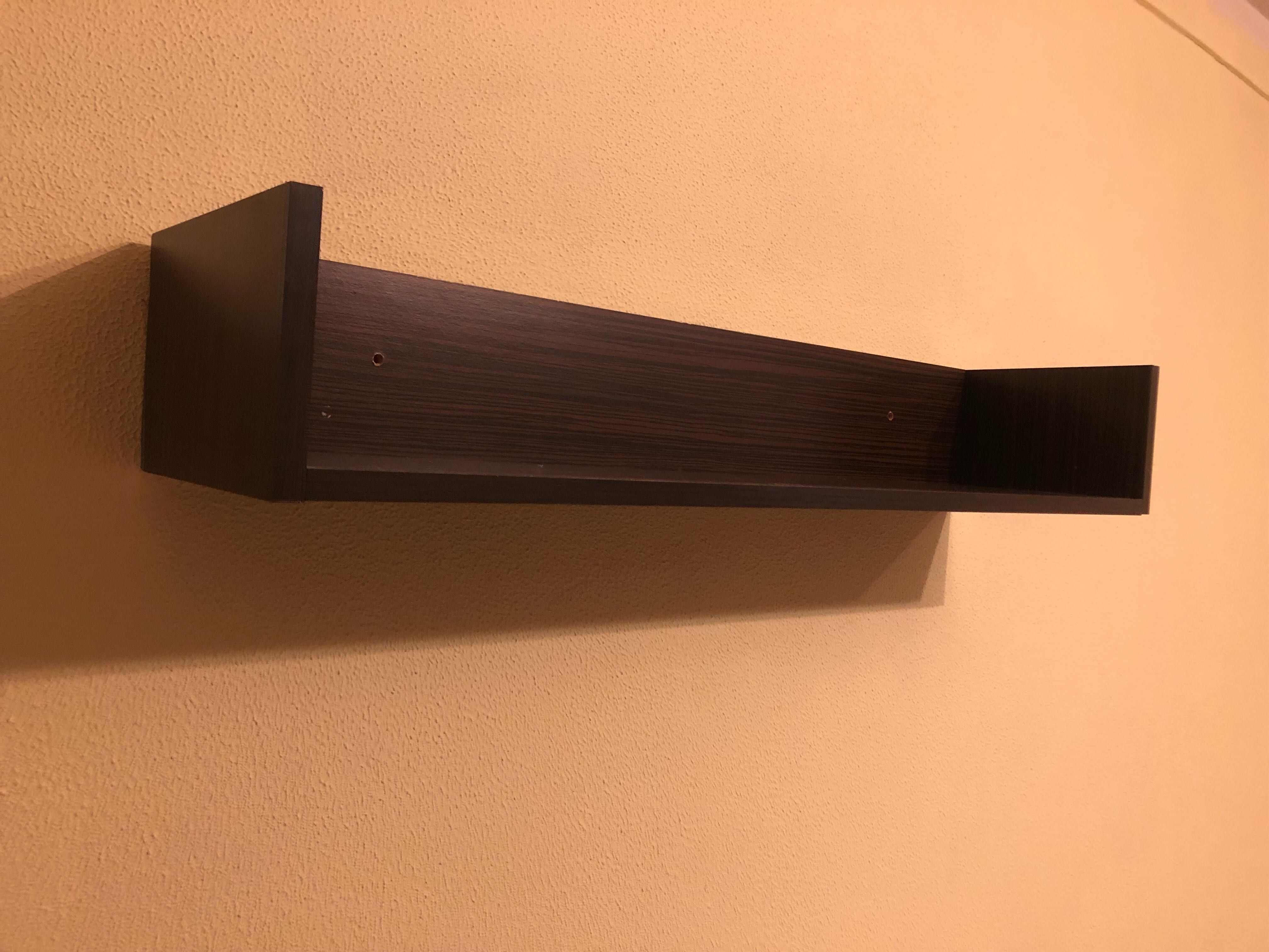 Etajera perete wenge