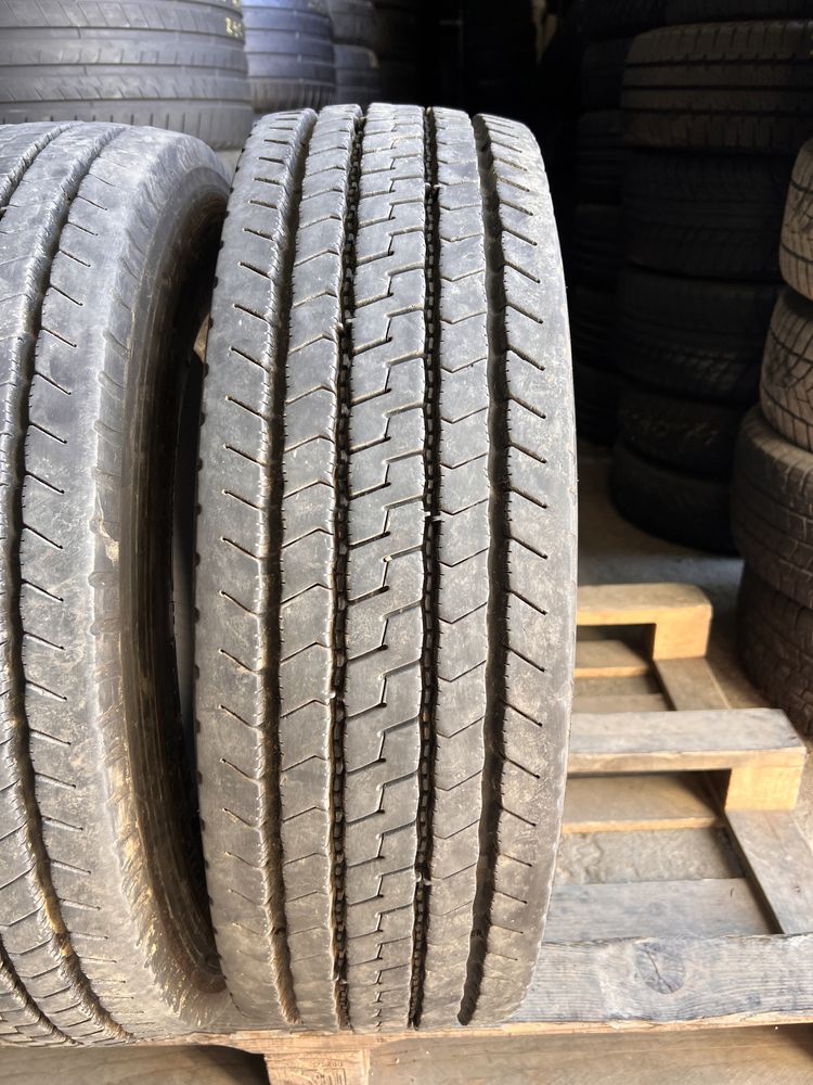 2 anvelope camion directie 215/75/17.5 , Bridgestone , 10.5 mm