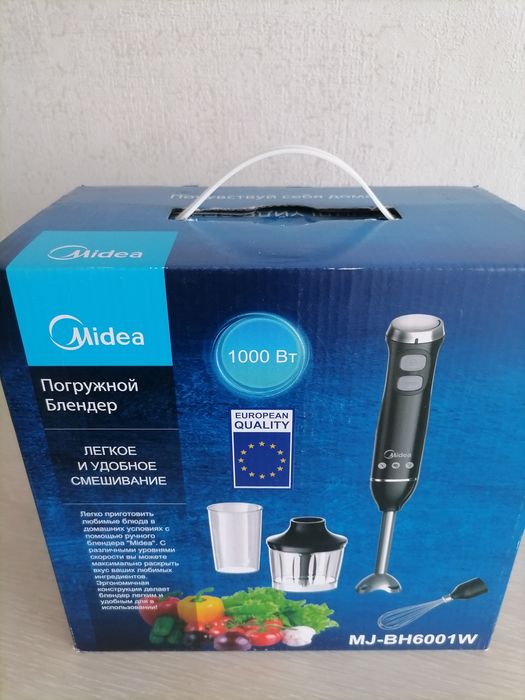 Продам новый погружной блендер Midea