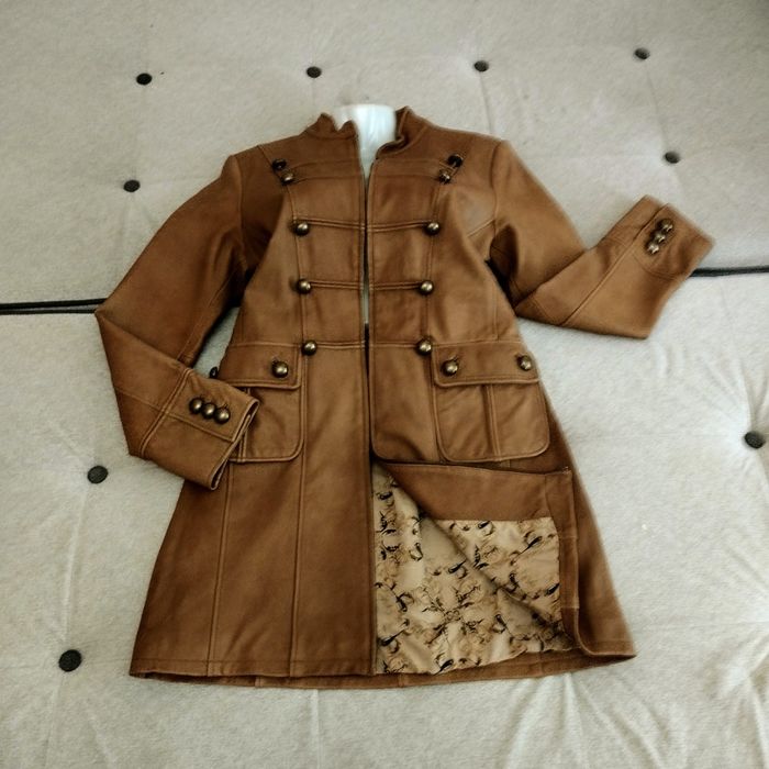 Кардиган кожа Италия