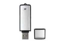Stick USB Reportofon Microfon Spion 16GB – 160 de ore de inregistrare