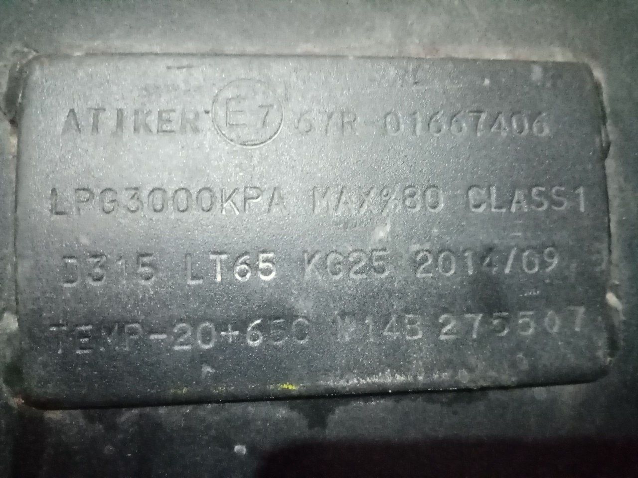 Пропан газ балон сотилади. Олмиш бешталик запчастлари билан