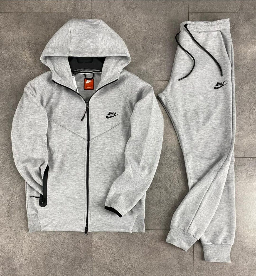 Мъжки спортен екип Nike Tech Fleece 2024 Grey XL