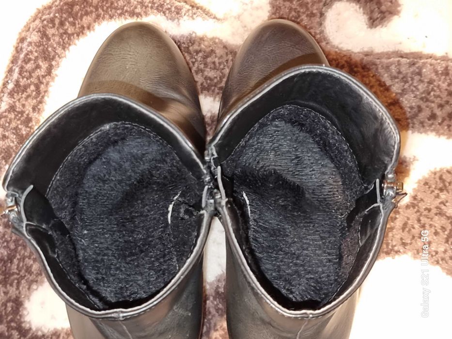 Дамски Боти Кожа 39