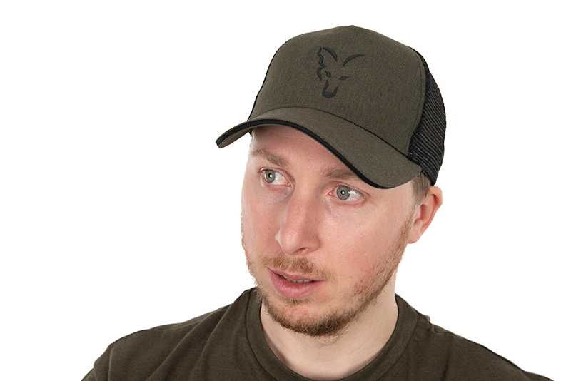 Шапка за риболов Fox Green and Black