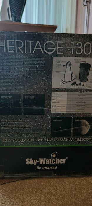 Telescop astronomic Sky-Watcher Heritage 130P