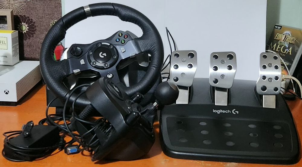 Volan Logitech g920 + scimbător