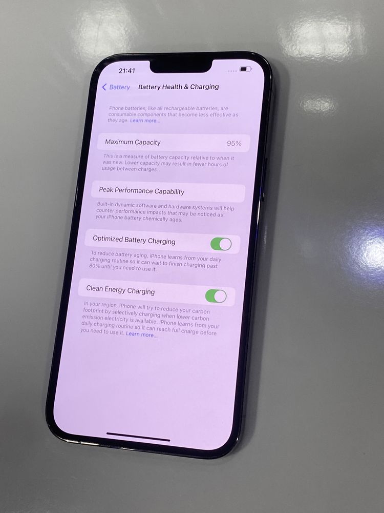 Iphone 13 Pro MAX cu 95% Bateria