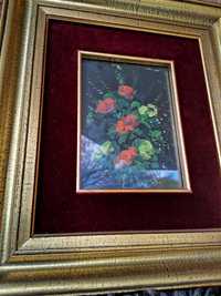 Картина с маслени бои "Модернистичен флорал"
