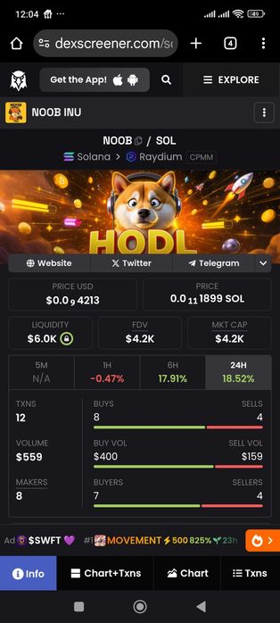 NOOB INU - meme coin