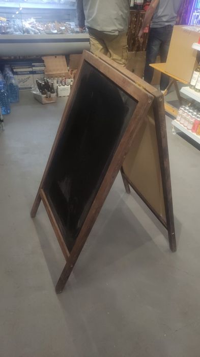 Меловая доска, штендер