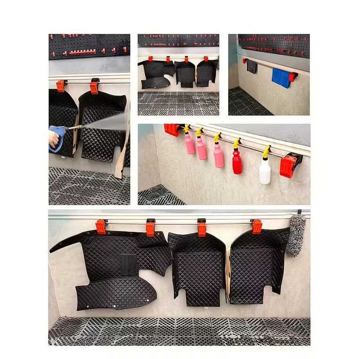 Щипки за измиване и подсушаване на автомобилни стелки