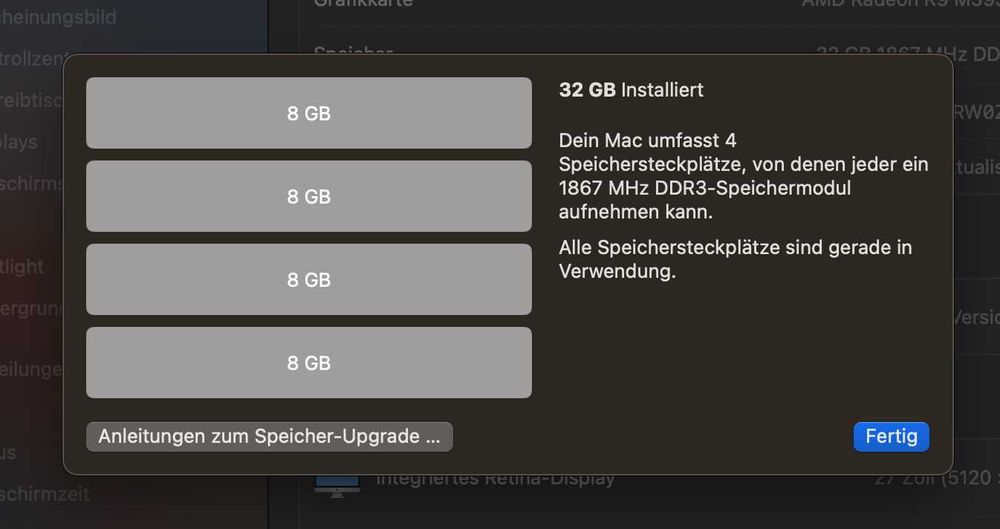 iMac 27 5k /32gb/3,12Tb, AMD 4Gb