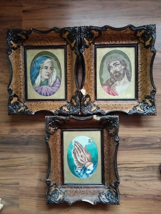 Tablouri, goblenuri Sf. Maria, Dl. Isus, mâinile