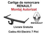 Carlig Remorcare RENAULT Captur 2013-2019 - Omologat RAR si EU