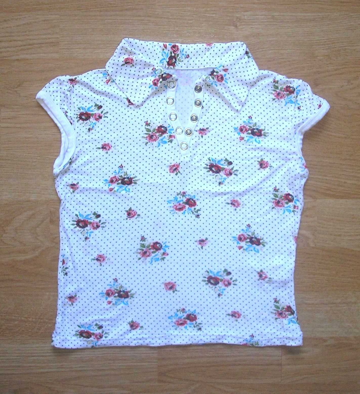 Блузи с къс ръкав, ризи, туники, 7 год., 3-4 лв.