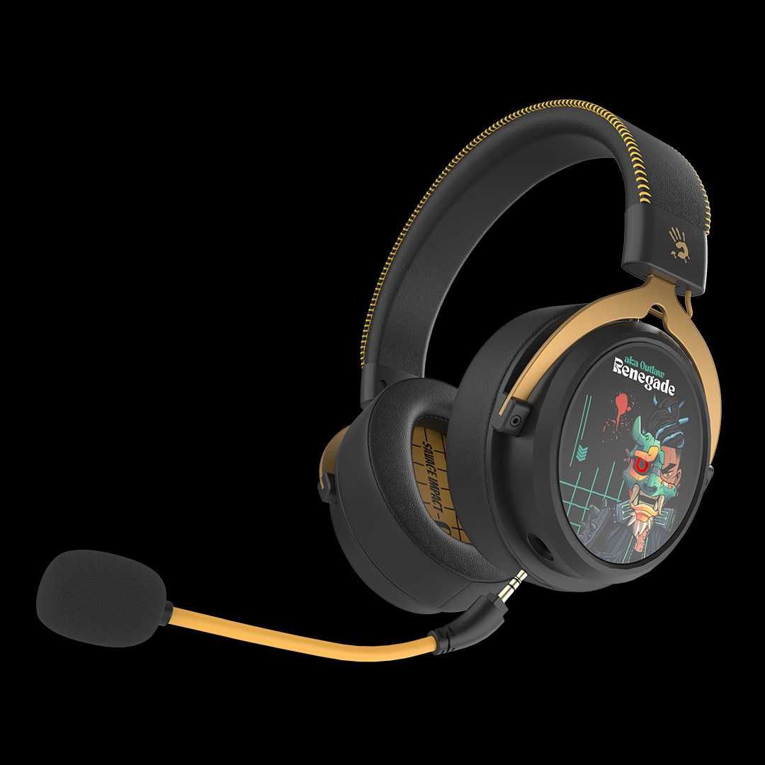 Беспроводной гарнитура A4Tech Bloody MR595 Renegade, Yellow Sunset