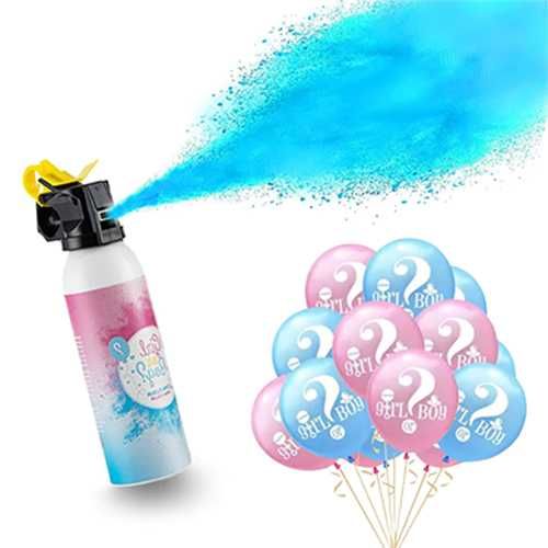 Spray Gender Reveal Cu Pudra Roz/blue