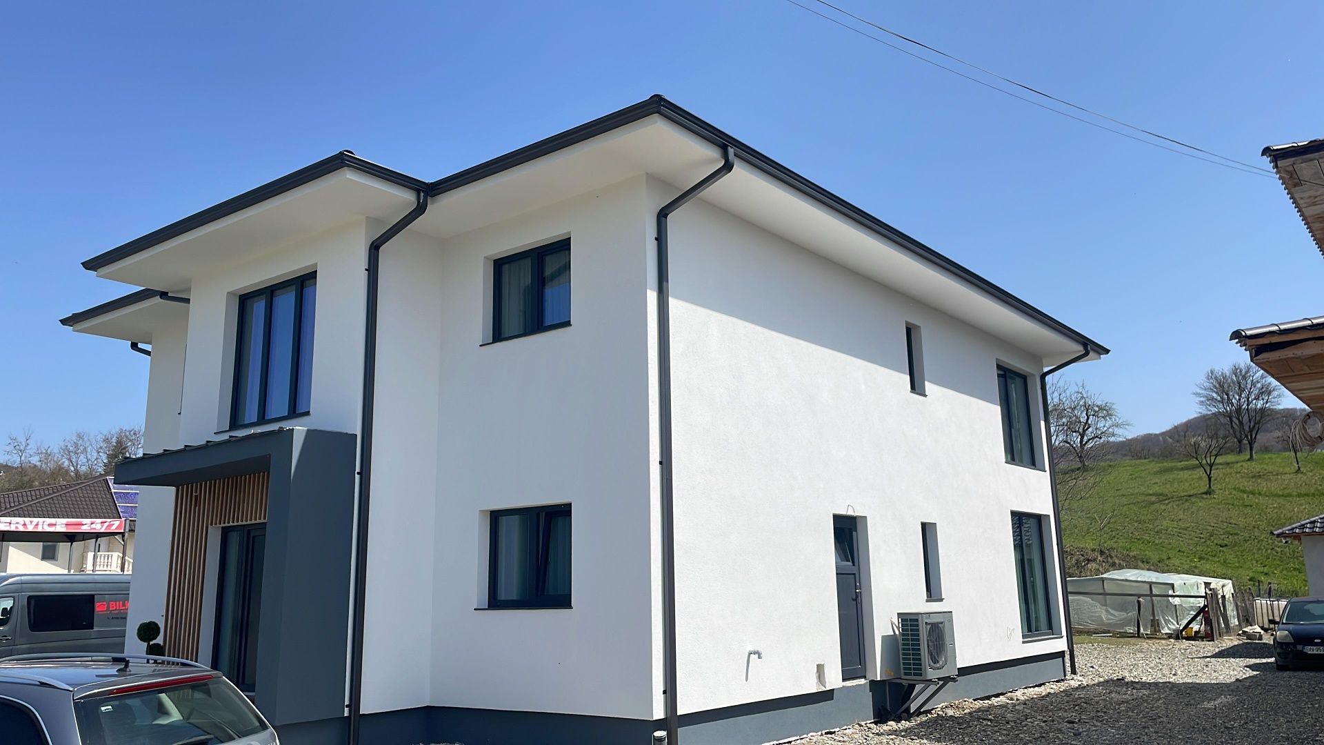 Jgheaburi fara inbinari din aluminiu montaj profesional