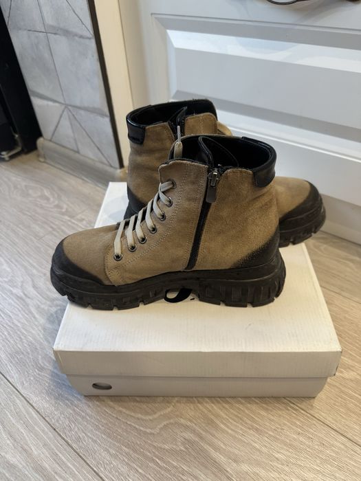 Дамски боти естествена кожа