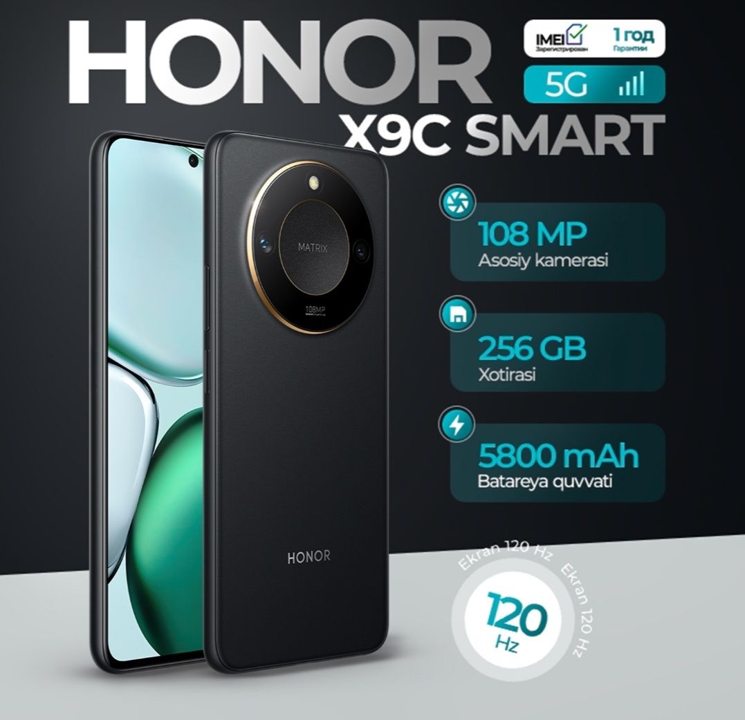 Honor x9c sotiladi srochna