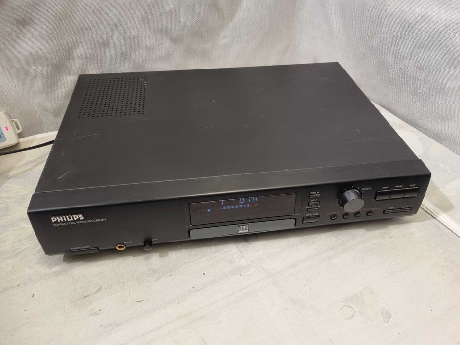 Cd player Philips recorder cdr 870
