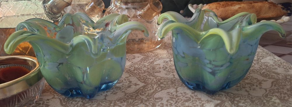 Цветное стекло.винтаж.