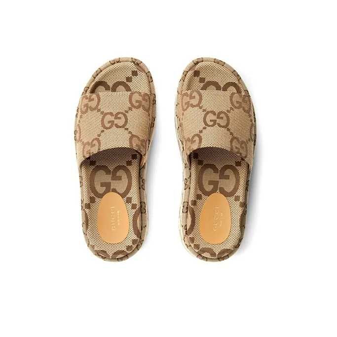 Дамски Чехли GUCCI с висока платформа