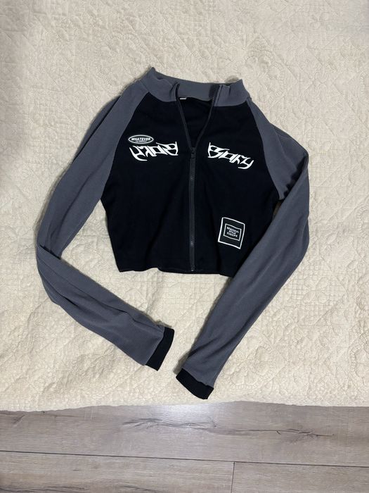 Кофточка кроп новая