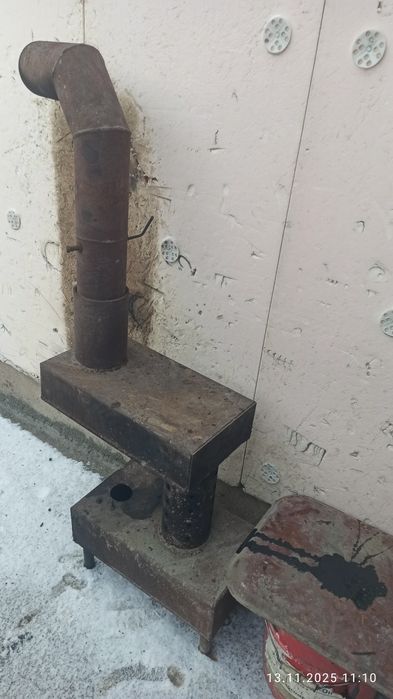 Печка на отроботке