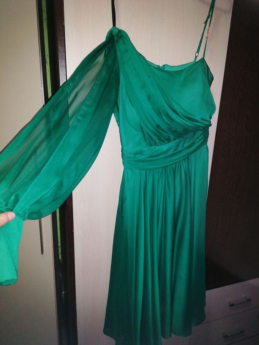 Rochie ocazie verde. Simoda. Mărimea 40