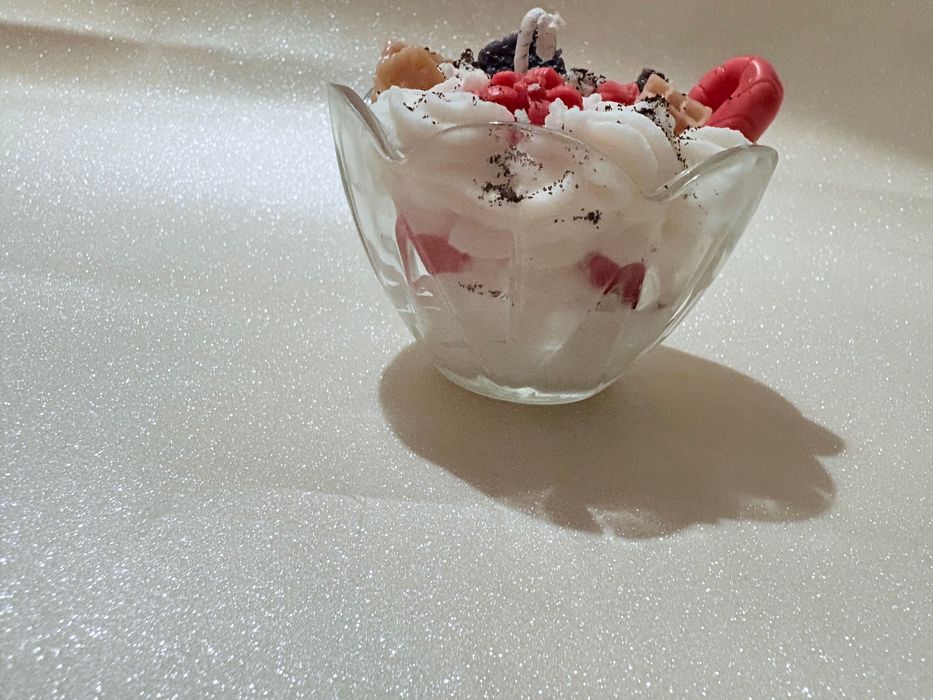 Соева свещ за Коледа