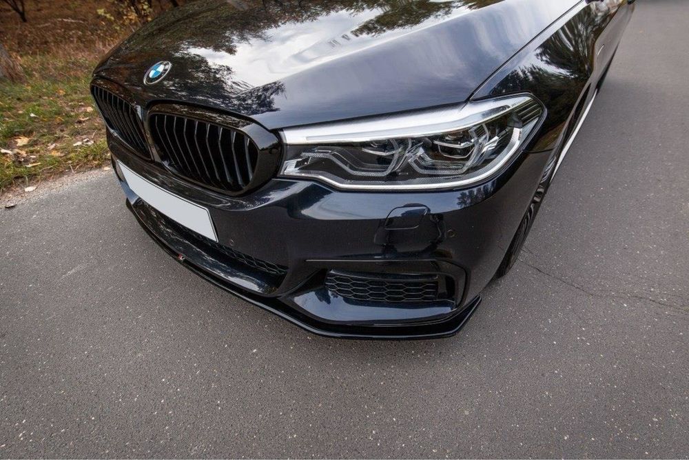 Lip Buza Prelungire BMW G30 G31 negru lucios bara fata