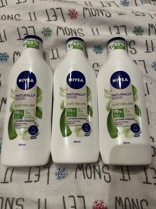 Set 3 lotiuni de corp nivea