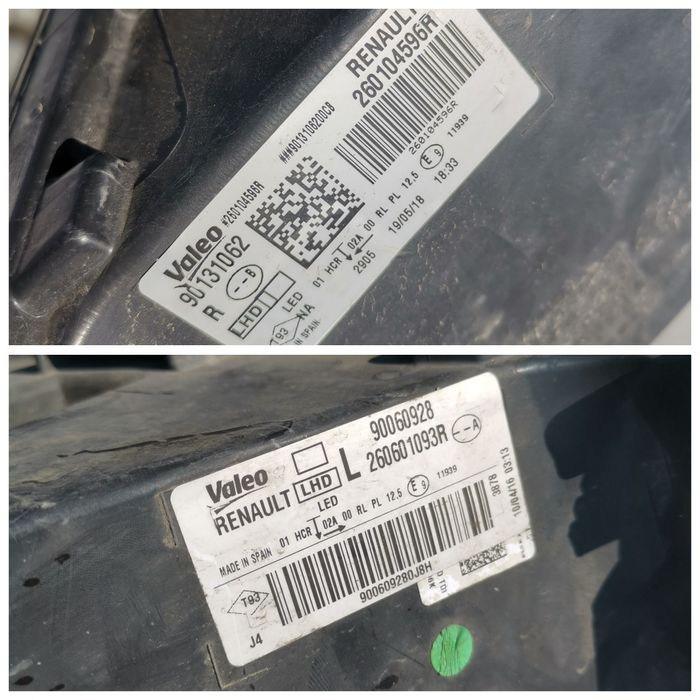 Far stânga full led, Renault megane 4 iv 2018 2019/2020