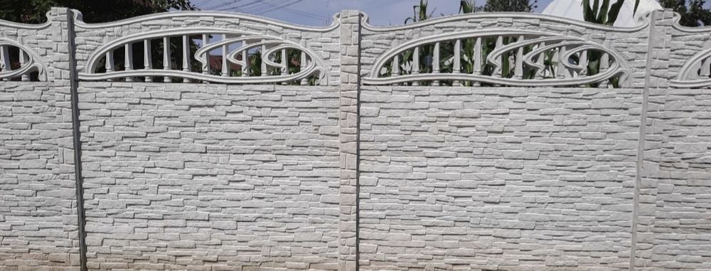 Gard placi beton/prefabricate