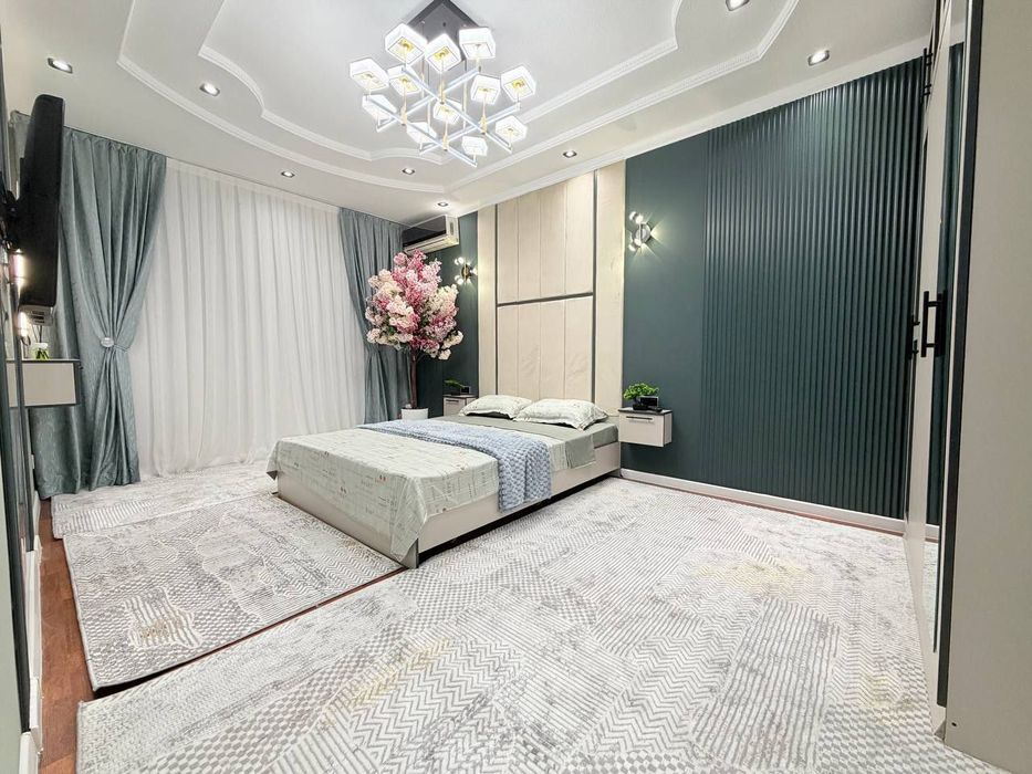 Квартира на Чиланзар 7 квартал 3/1/4 общ пл 65м  Евро с обстановкой