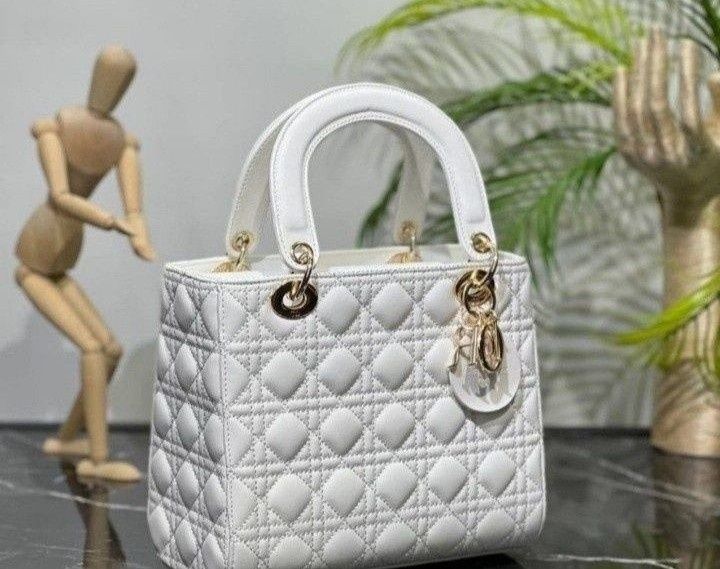 Genti dama model Lady, logo metalic auriu, saculet, etichetă incluse